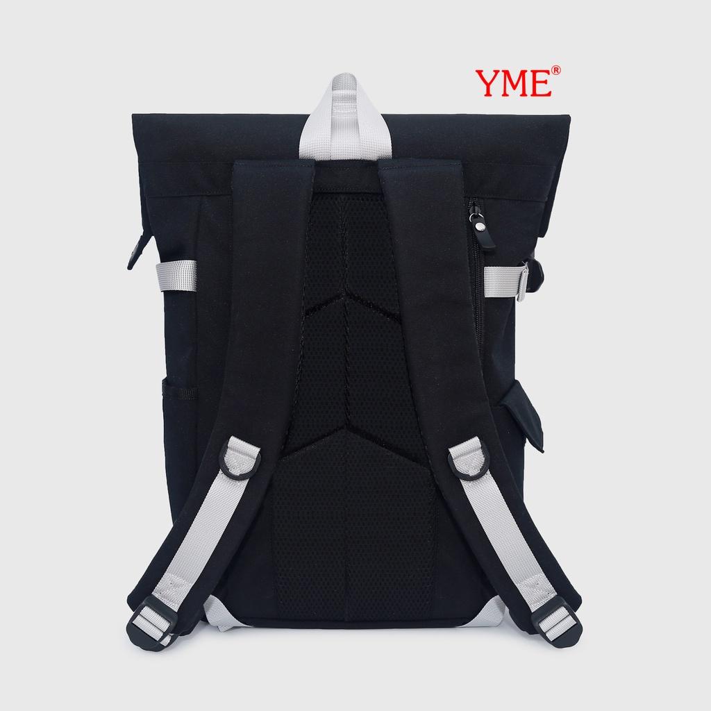 YBL09 Balo Bumb Backpack Nam Nữ YME đi học đi làm đeo êm nhẹ chất vải polyester canvas chống thấm