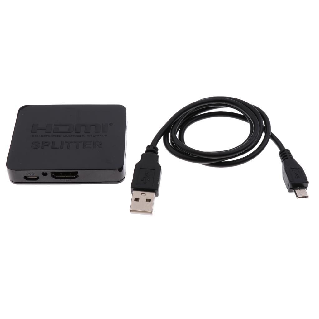 Splitter 1 x 2/1 Amplifier Switcher Support 4KX2K 3D