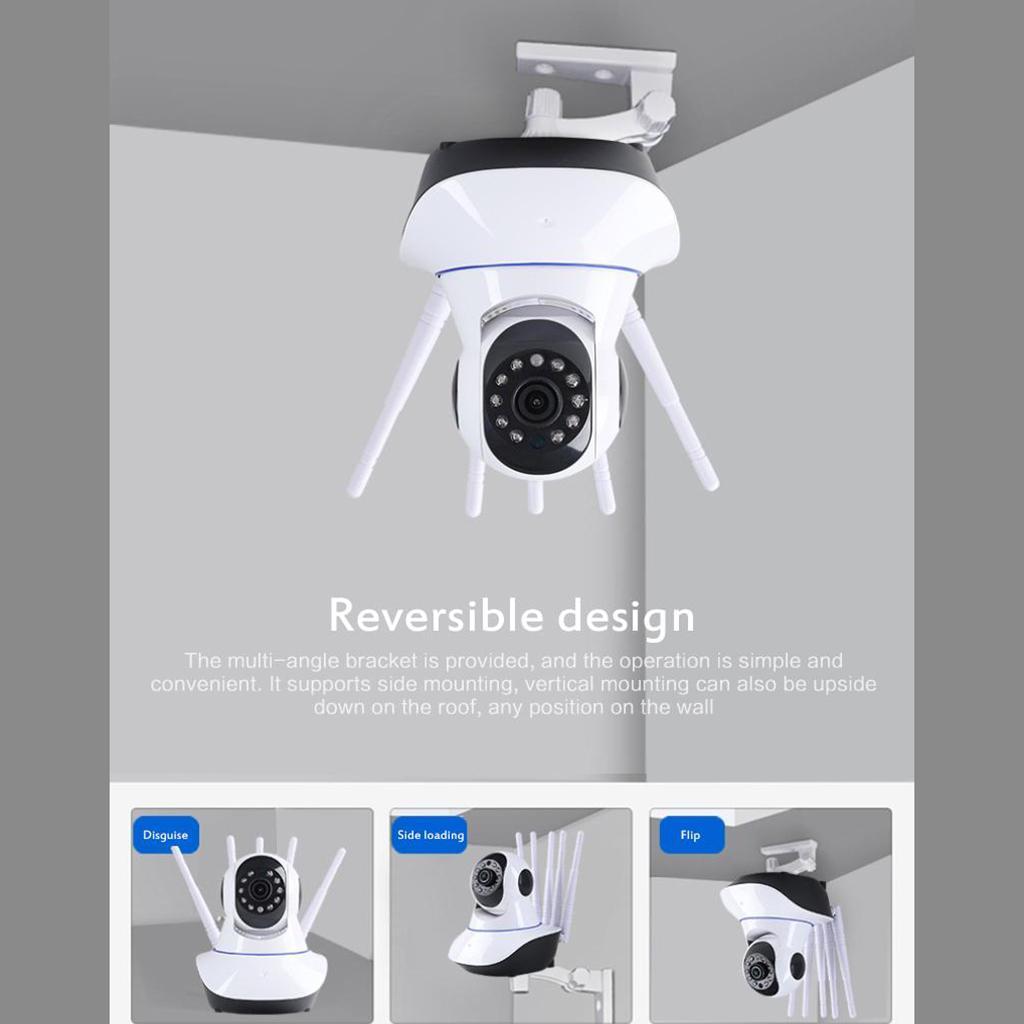 1080P Indoor Pan/Tilt WiFi Smart IP Camera   UK Plug