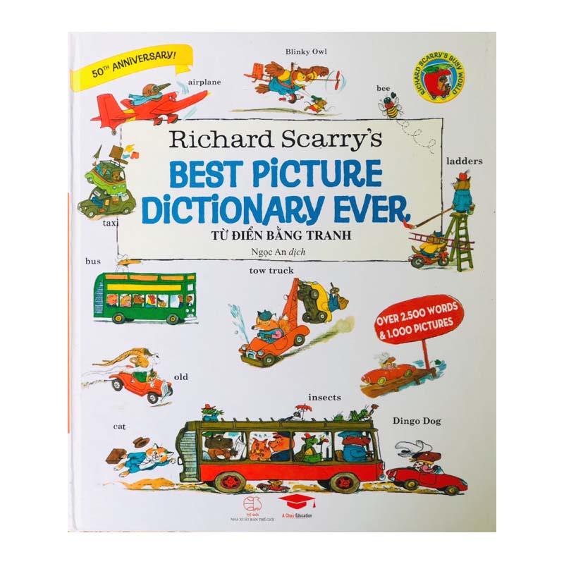 Richard Scarry's Best Dictionary Ever Từ điển tiếng anh cho bé