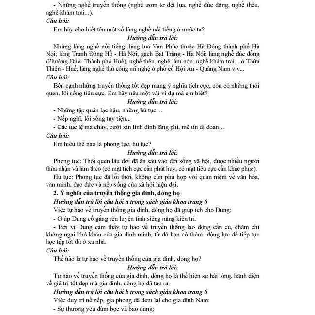 Sách - Hướng Dẫn Trả Lời Câu Hỏi Và Bài Tập Giáo Dục Công Dân Lớp 6 - Bám Sát SGK Kết Nối Tri Thức - Hồng Ân