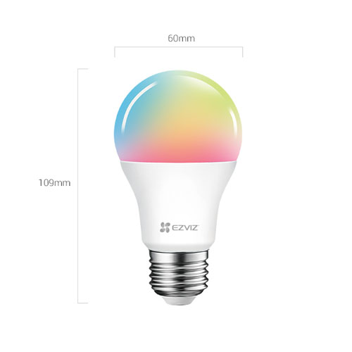 Bóng Đèn Thông Minh Ezviz LB1-Color kết nối WiFi điều chỉnh độ sáng qua App - Hàng Chính Hãng