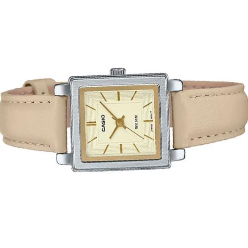 Đồng Hồ Nữ Dây Da Casio Standard LTP-E176L-5A Chính Hãng | LTP-E176L-5AVDF