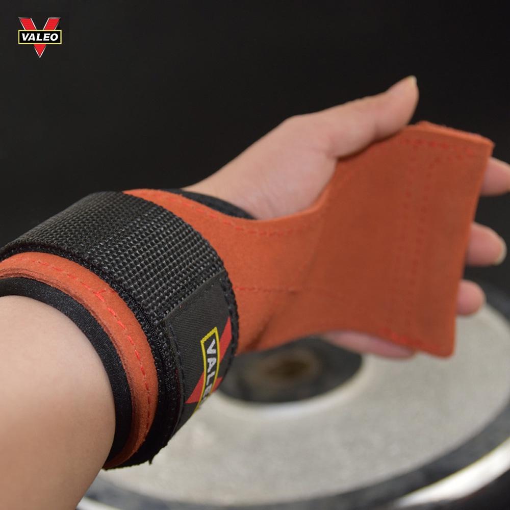 Găng Tay Tập Gym - Dây Kéo Lưng - Lifting Grips - Da bò cực bền