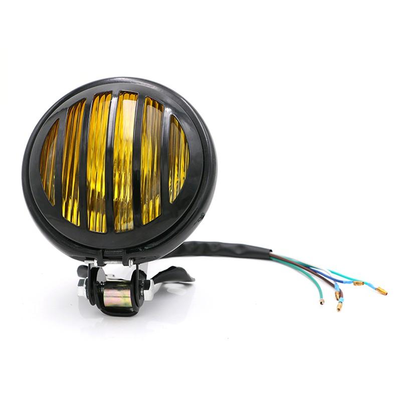 Đèn pha 35W dành cho xe mô tô Harley Cafe Racer Honda BMW
