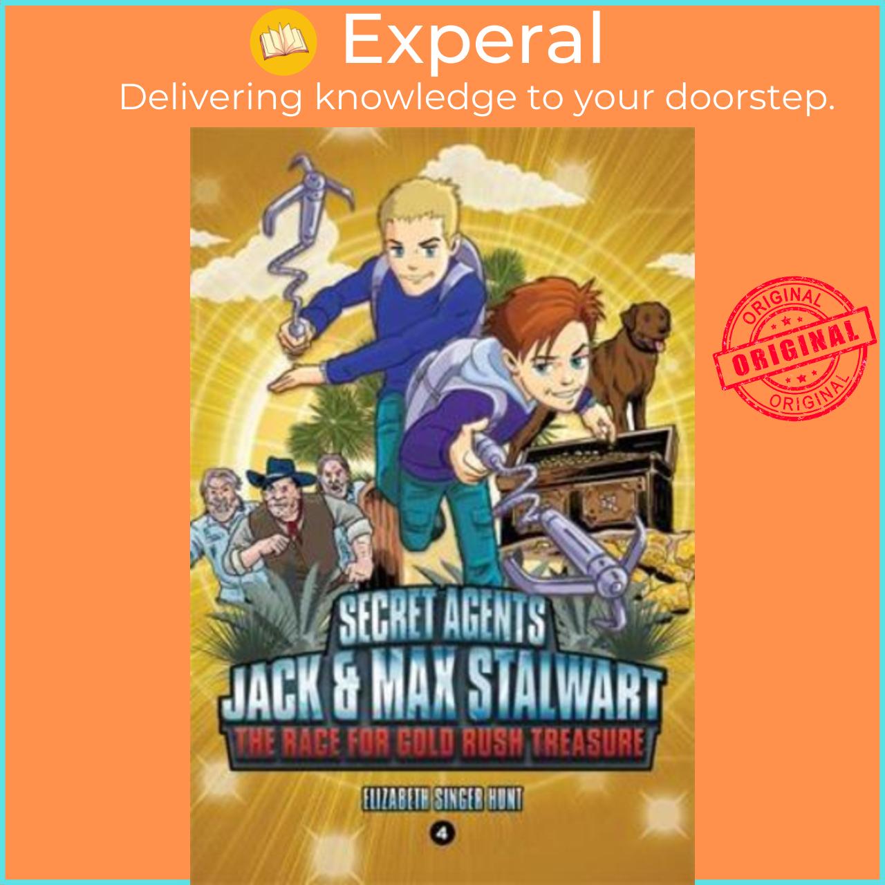 Sách - Secret Agents Jack and Max Stalwart: Book 4 : The Race by Elizabeth Hunt Brian Williamson