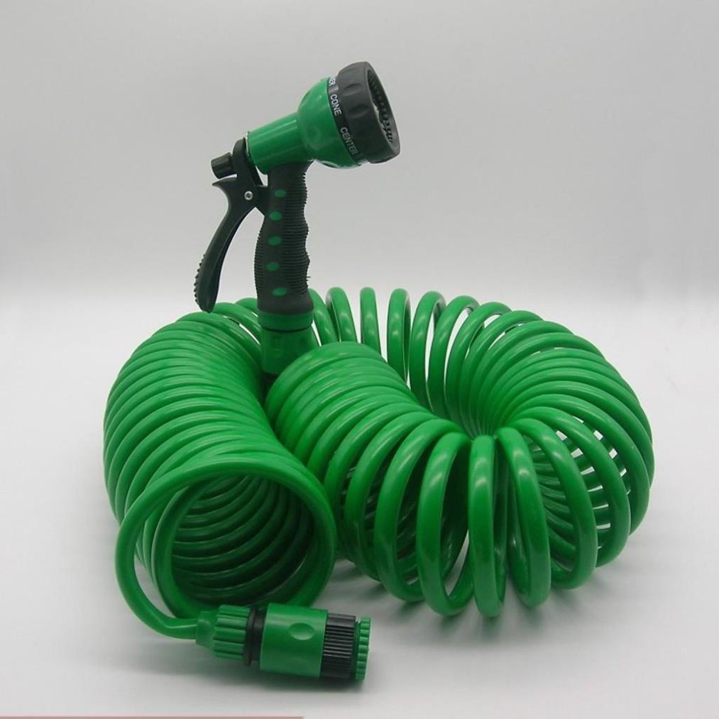 Bộ vòi xịt nước 206791 tưới cây đa năng 7 chế độ kèm dây tưới lò xo