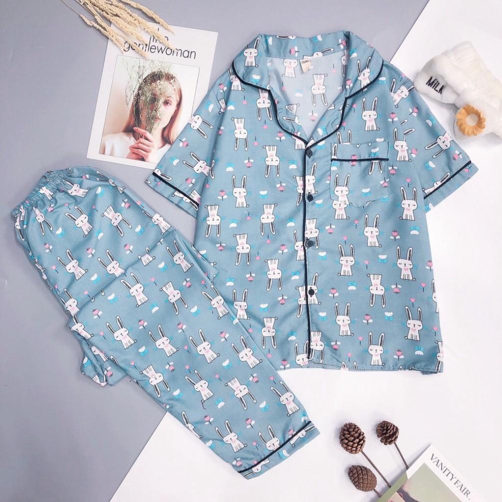 Bộ Ngủ Pijama Dài Form Dưới