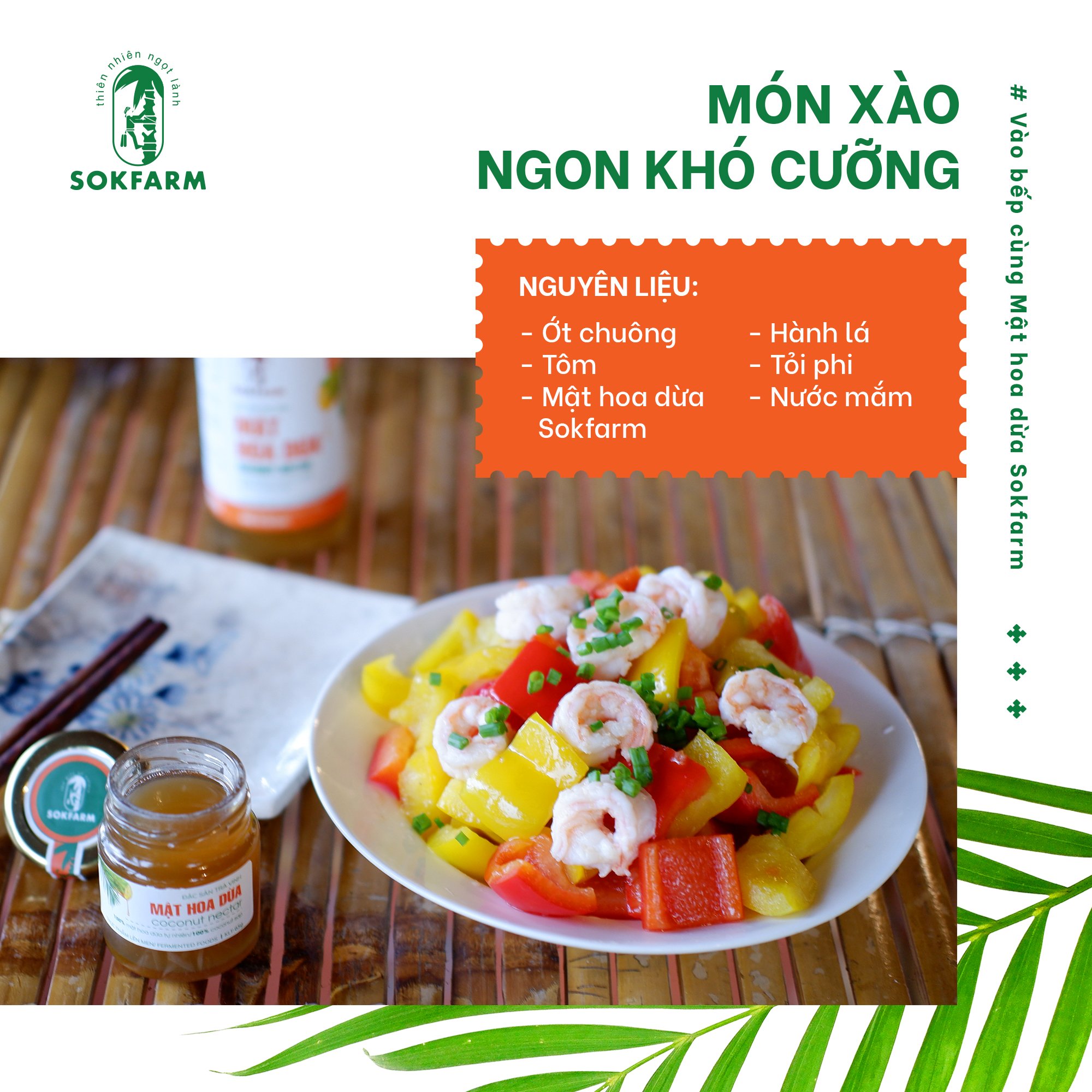 Mật hoa dừa cô đặc Sokfarm -65g giúp ổn định đường huyết