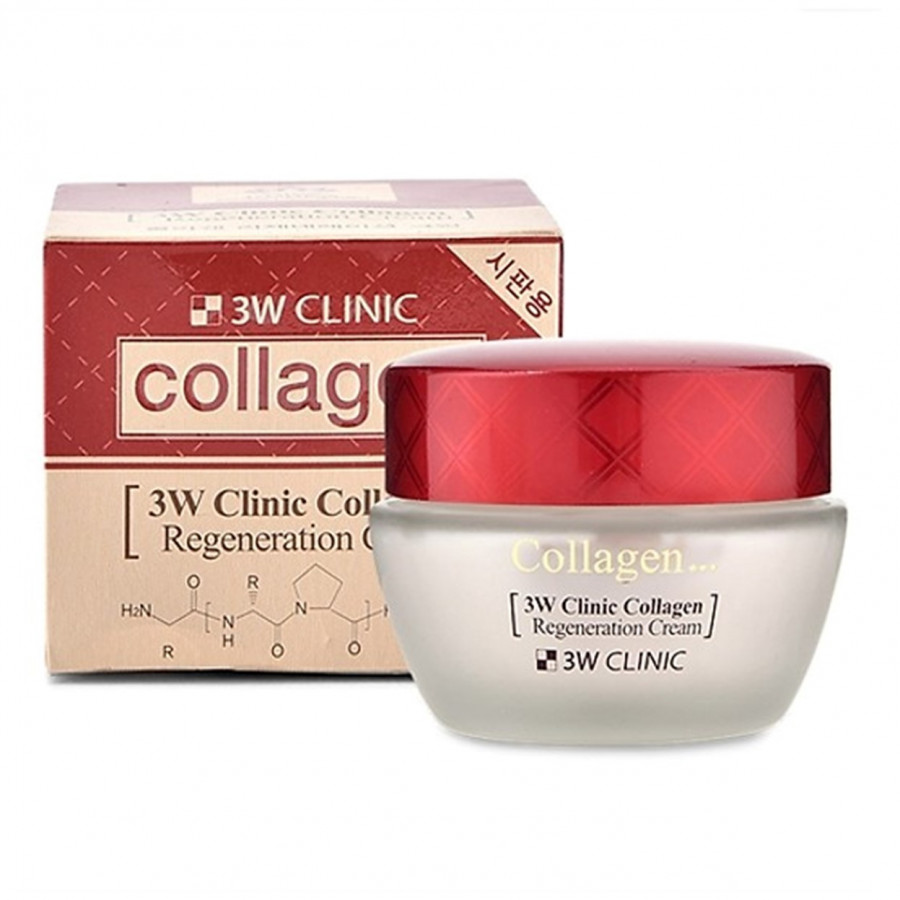 Kem Dưỡng Tái Tạo Da, Chống Lão Hóa 3W Clinic Collagen Regeneration Cream 60ml