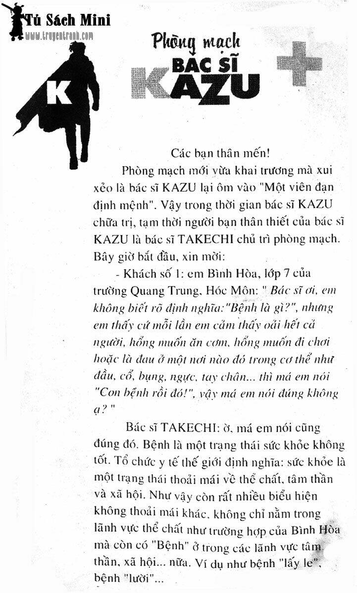 bác sĩ kazu chapter 18 18