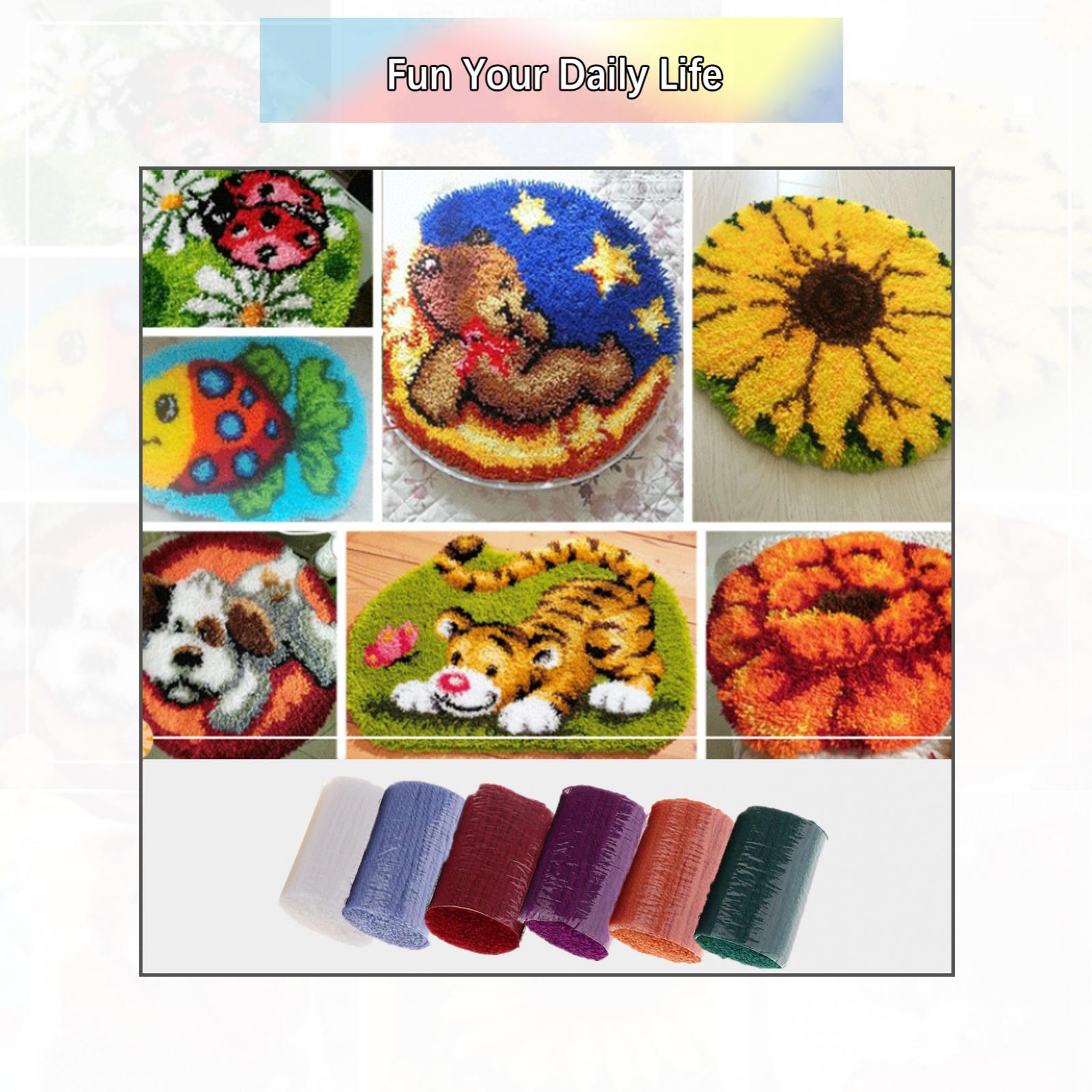 3x10 Bundle Crocheting Rug Yarns for Sewing Crafts White