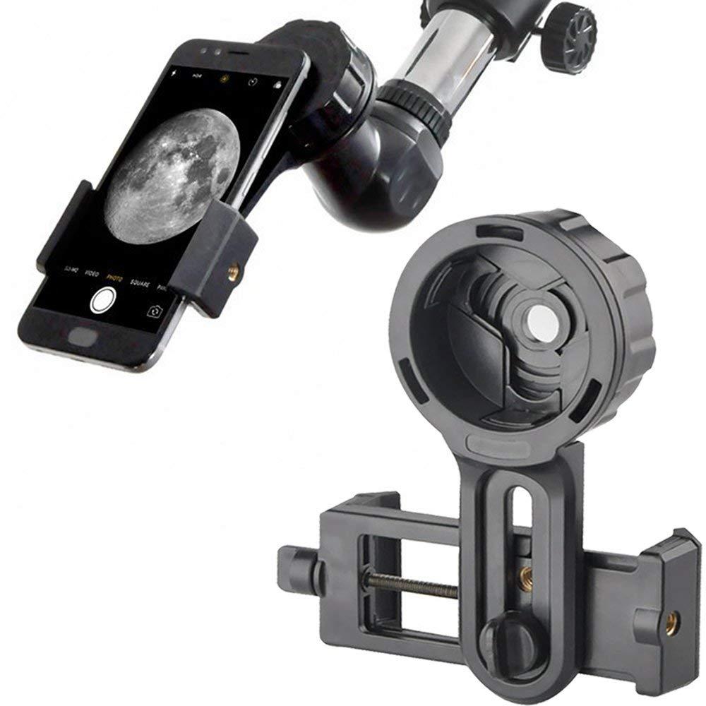 2xCell Phone Telescope Mount Adapter Binoculars Holder Spotting Scope Bracket