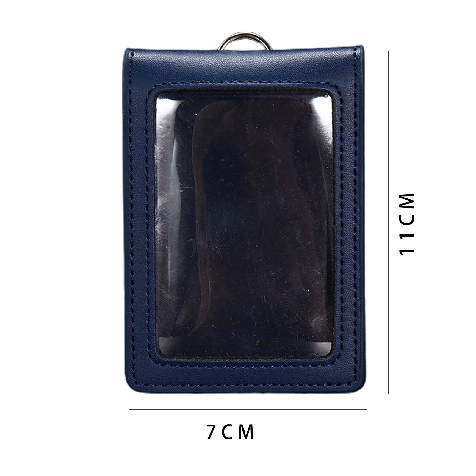 Badge Holder Men Card Sleeve for Office Cards Driver’S Licenses
