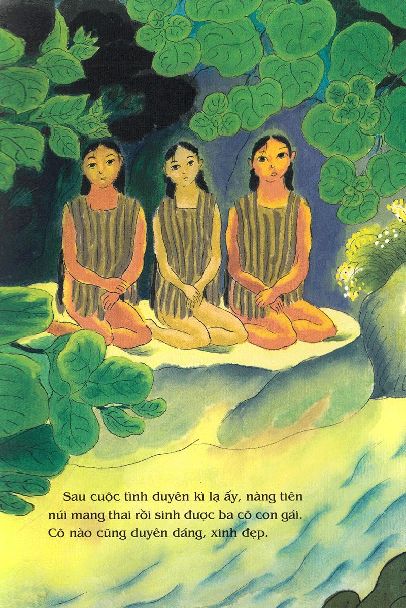 Tranh Truyện Dân Gian Việt Nam: Con Gái Nàng Tiên Núi