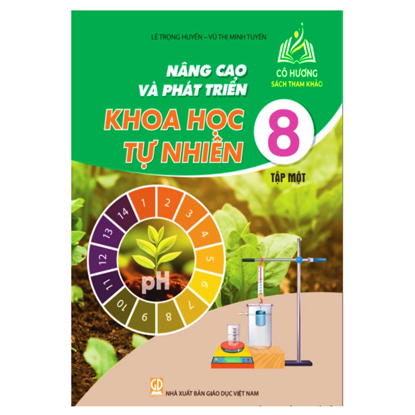 Sách - Combo Nâng cao và phát triển khoa học tự nhiên 8 - tập 1 + 2