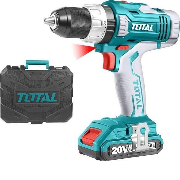 MÁY KHOAN VẶN VÍT DÙNG PIN 20V 47 CHI TIẾT TOTAL TDLI2003 - HÀNG CHÍNH HÃNG