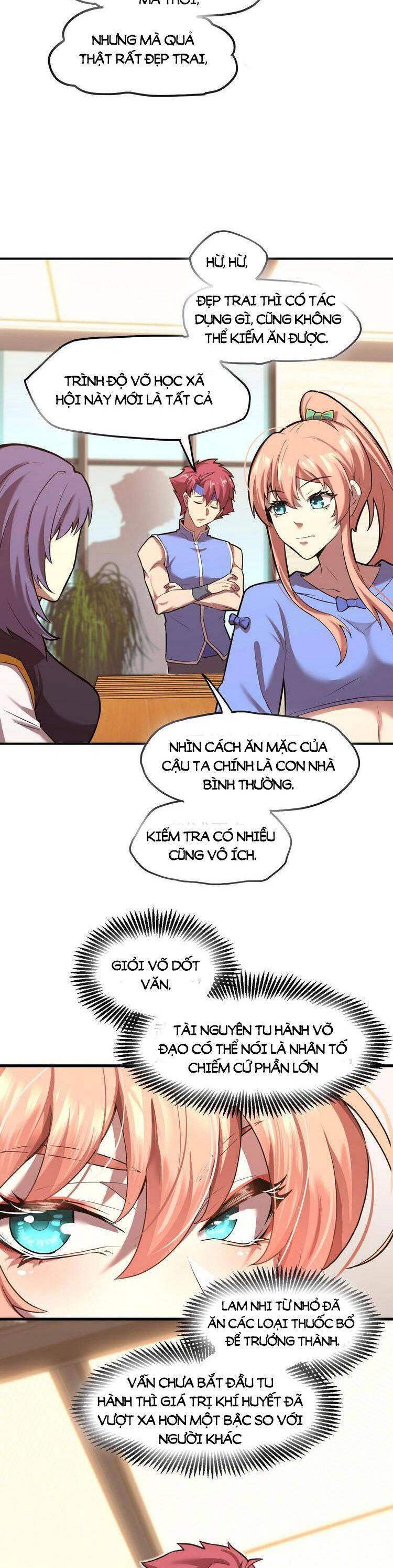 cao võ: hạ cánh đến một vạn năm sau chapter 10.5 15