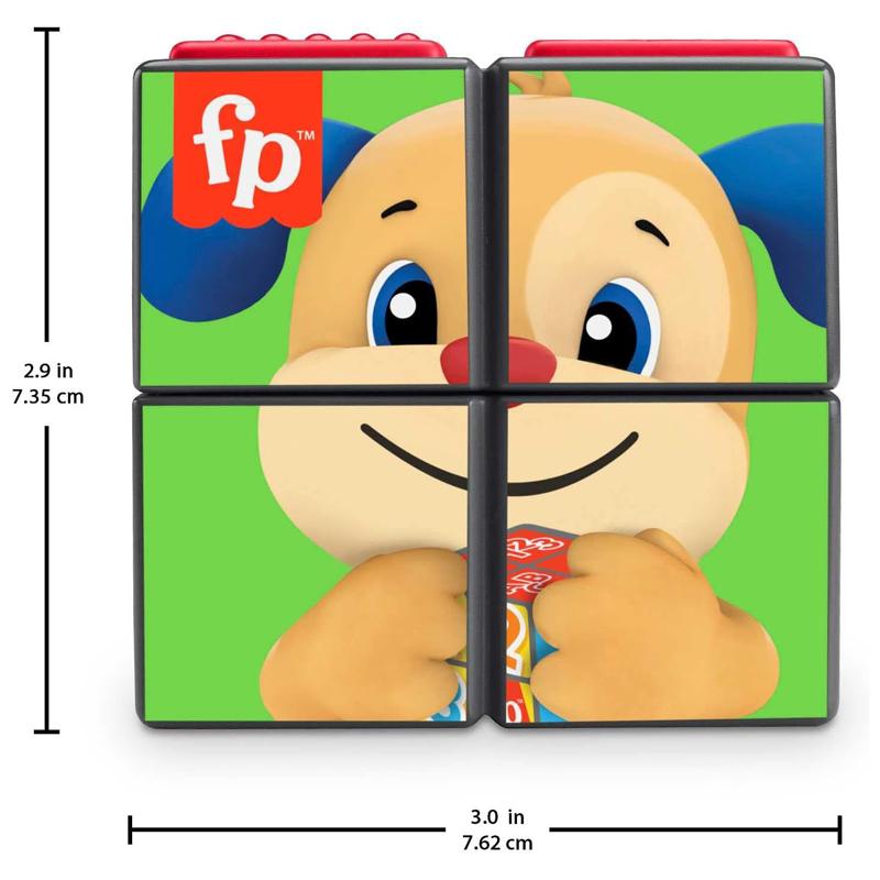 Đồ Chơi Rubik Với Nhạc Và Đèn Cho Bé - Fisher Price HJN95