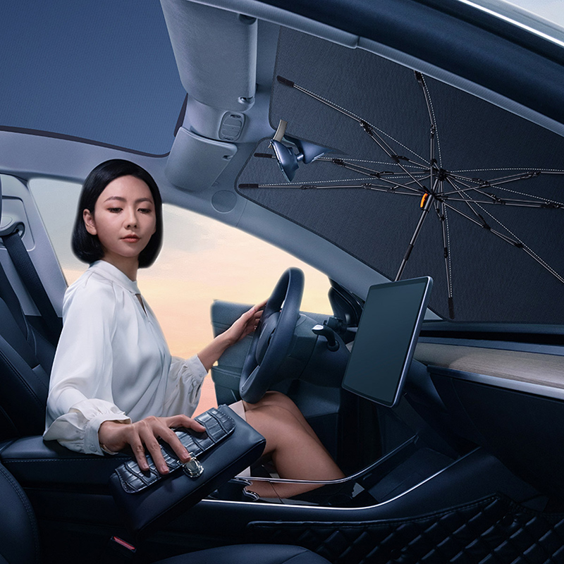 Tấm Che Kính Ô Tô Baseus CoolRide Windshield Sun Shade Umbrella Lite