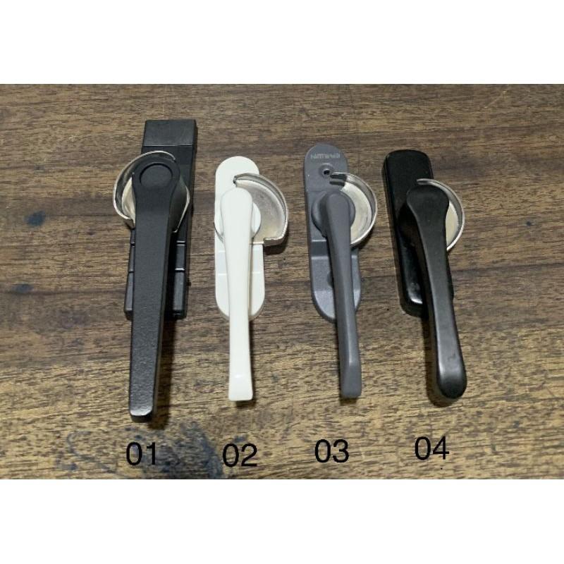 Khóa sò gạt cửa  lùa nhôm