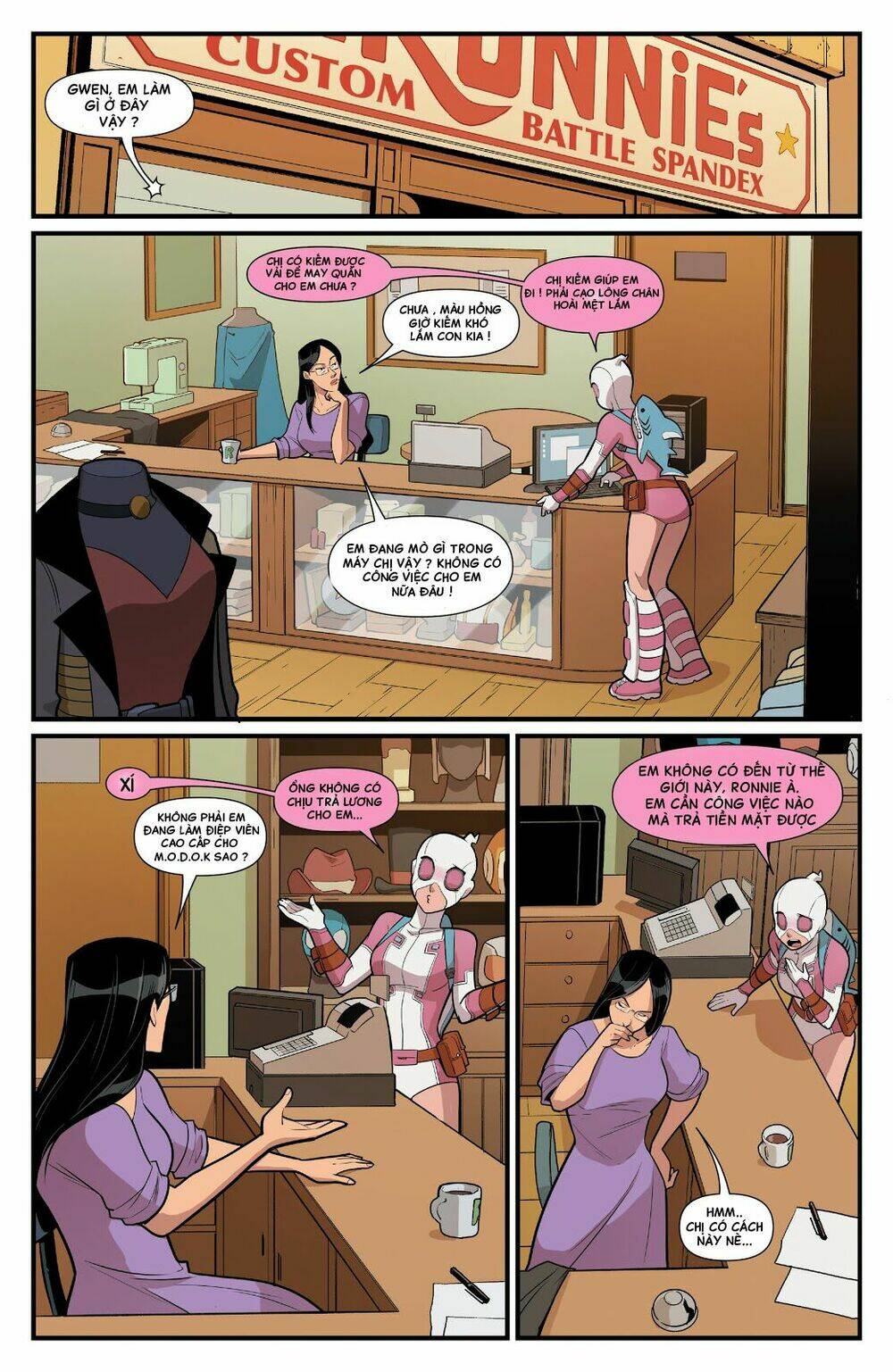 gwenpool siêu phàm chapter 3 7