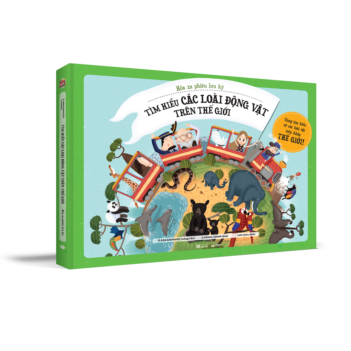 Sách - Hỏa xa phiêu lưu ký - Crabit Kidbooks - dành cho trẻ 5