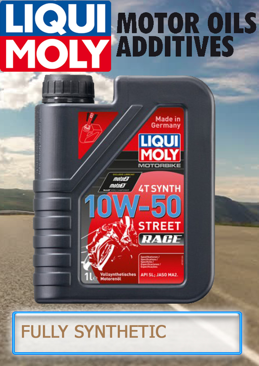 Nhớt Liqui Moly Motorbike Synth 4T 10W50 dành cho xe số