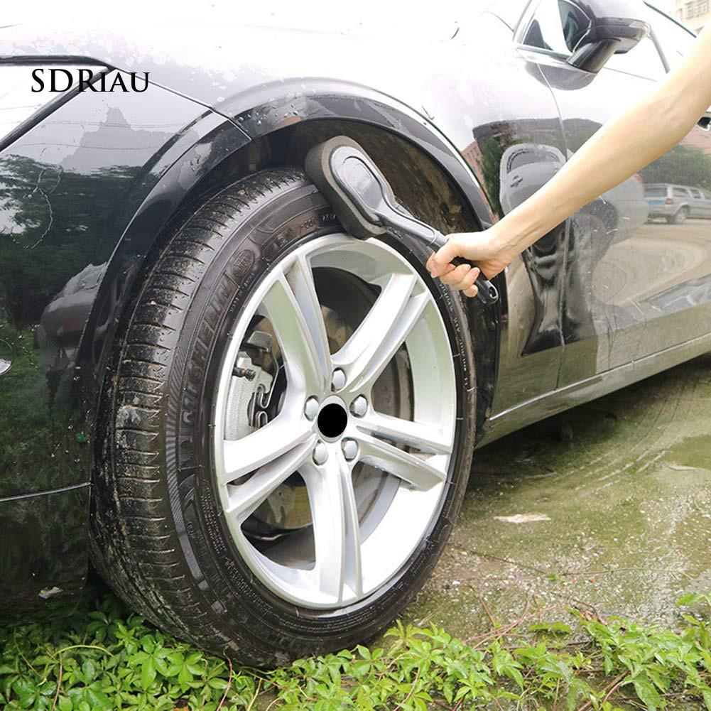 Bàn chải đánh bóng lốp xe hơi cán dài chuyên dụng
