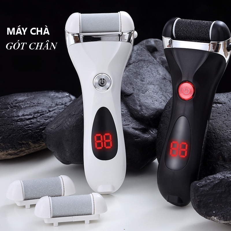 Máy chà gót chân tẩy tế bào ch.ết làm mềm sáng gót chân chuyên dụng tại nhà Chuyên Nghiệp Dùng Trong Spa Nail Rock Foot Callus remover Giao Màu Ngẫu Nhiên