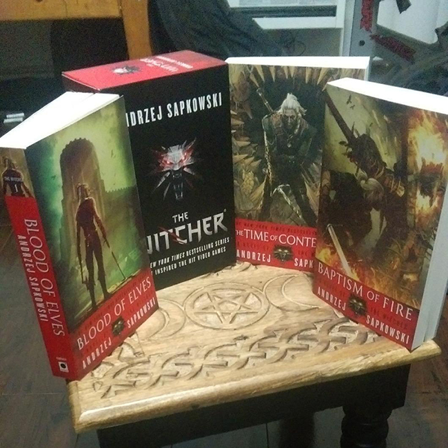 The Witcher Boxed Set: Blood of Elves, The Time of Contempt, Baptism of Fire