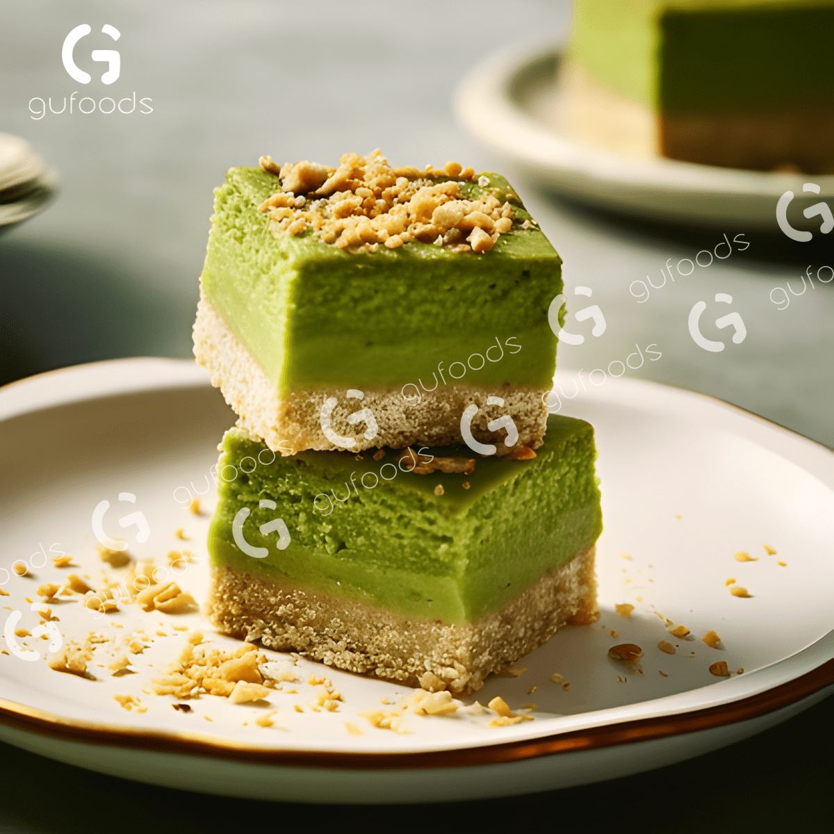 Bột Matcha trà Ôlong GUfoods (túi 50g) - Pha chế Barista, Giàu EGCG và chất chống oxy hóa, Vị umami tự nhiên, Eat clean, Healthy, Làm đẹp