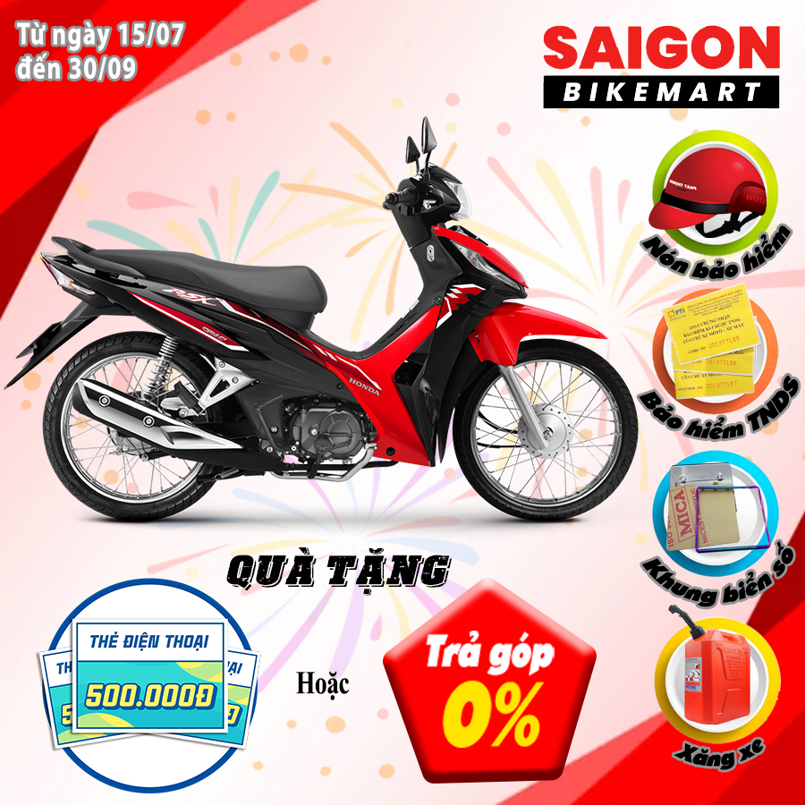 Xe máy Honda RSX 110 Phanh Cơ Vành Nan 2023