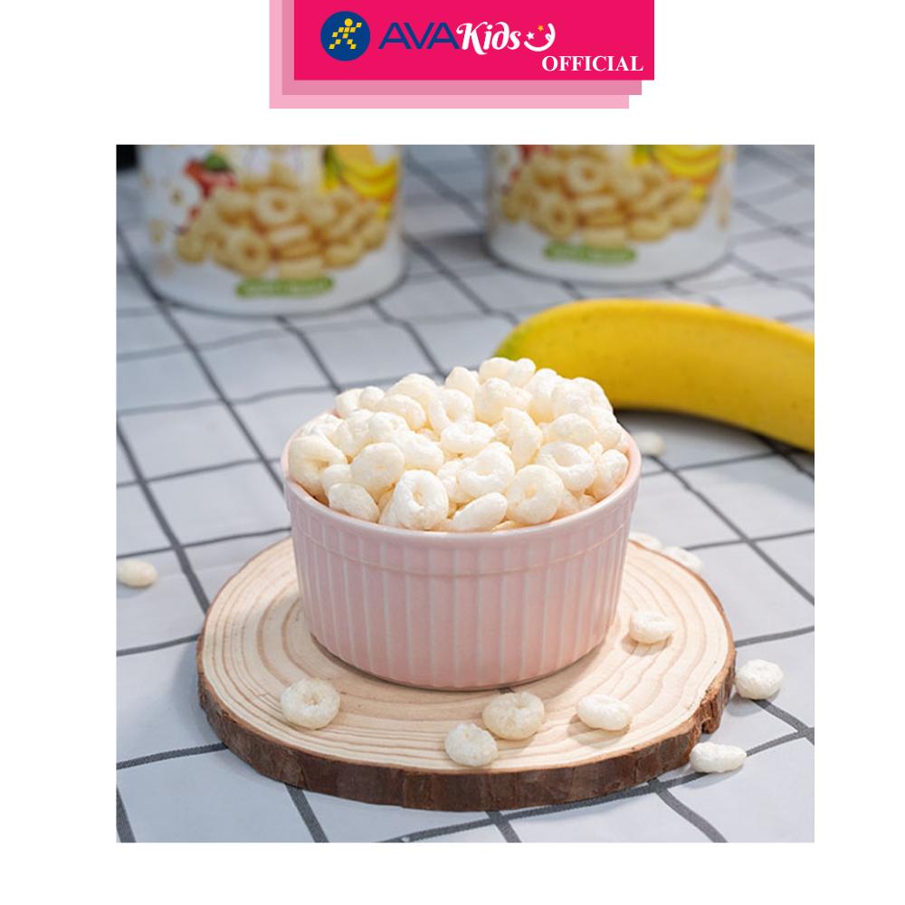 Bánh gạo ăn dặm Babba's Baby vị táo, chuối lon 45g (từ 6 tháng) - Hàng Chính Hãng