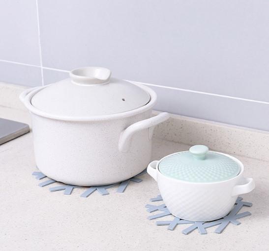 Combo 5 Tấm lót nồi, miếng lót nồi cơm hình tuyết xinh xắn GD180-LNTuyetLL-5