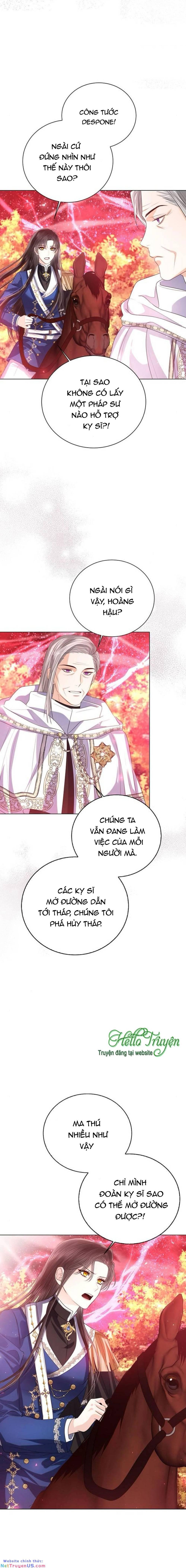 tôi sẽ từ bỏ vị trí hoàng hậu chapter 45.1 8
