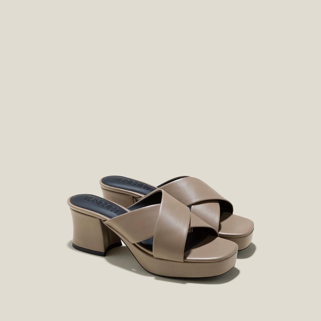 Vascara Guốc Mules Platform - GNN 0205