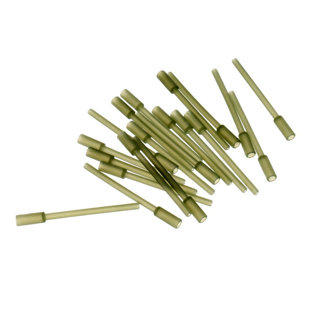 10/20/30pcs Angling Supplies Plastic Inline Carp Coarse Lead Mould Inserts Tubes 60mm