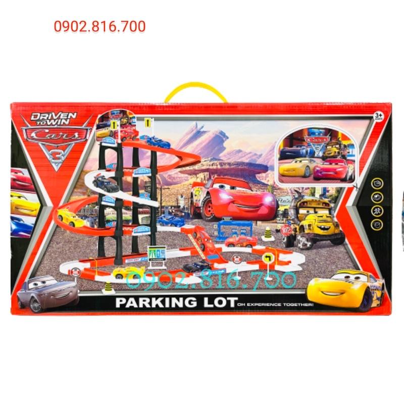 Bộ Đồ Chơi Đường ray cầu vồng Đường Đua Siêu Tốc Lightning Mcqueen 553-123