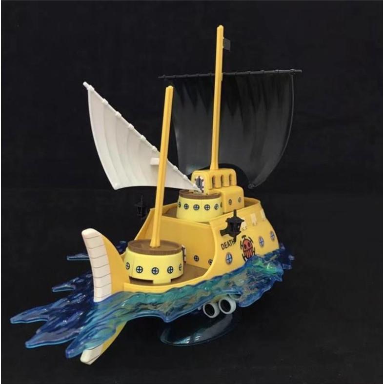 Mô hình One Piece Mô hình thuyền tàu Law rất chi tiết sắc nét rõ từng bộ phận