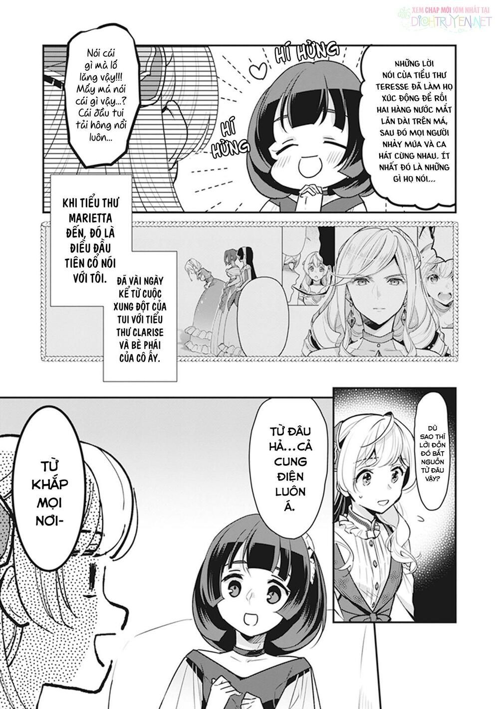 tôi là ứng cử viên cho vị trí hoàng tử phi nhưng tôi chắc kèo là tôi trúng rồi! chapter 8 3