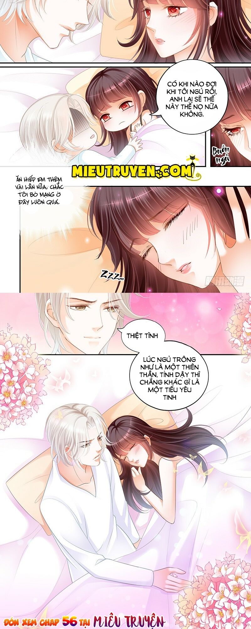 lóe thiểm hôn kiều thê mơ tưởng trốn chapter 55 12