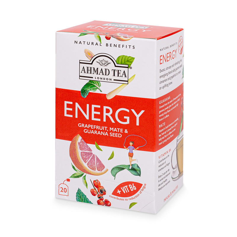 TRÀ AHMAD ANH QUỐC - ENERGY (30g) - Tái tạo năng lượng