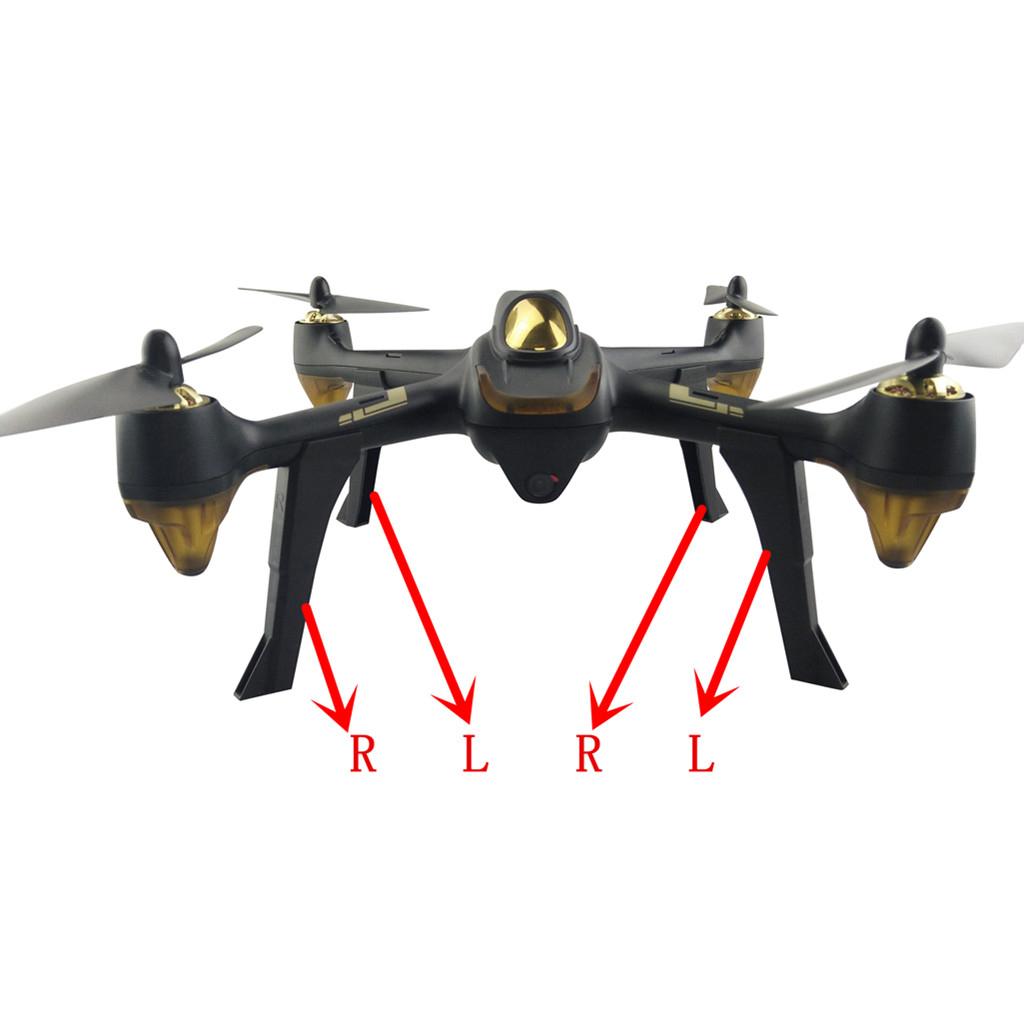 8 Miếng RC Drone Phần Bộ Càng Đáp Gầm Xe cho Hubsan H501S H501C X4