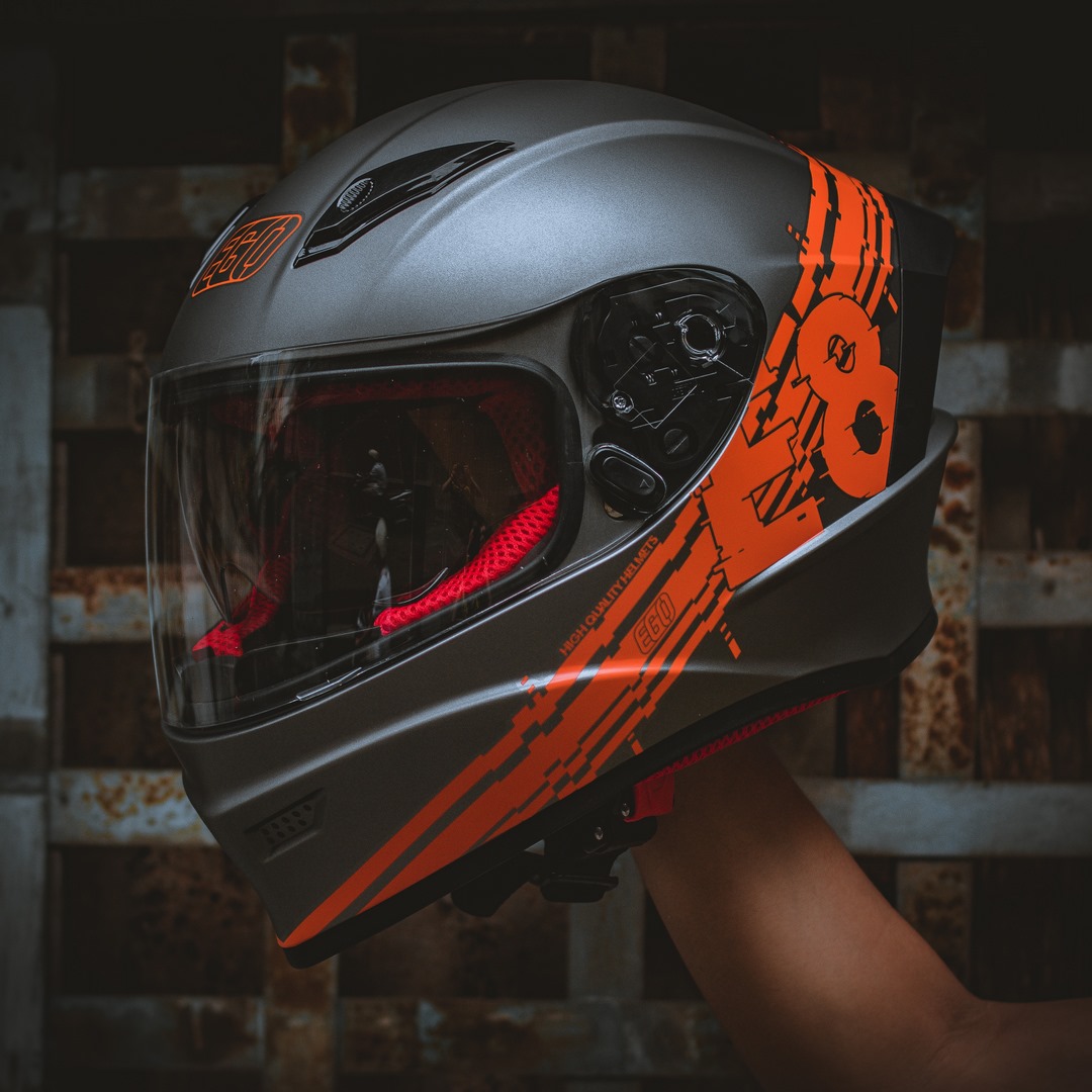 MŨ BẢO HIỂM FULLFACE EGO E-8 SV PLUS (2 KÍNH) - GARA20