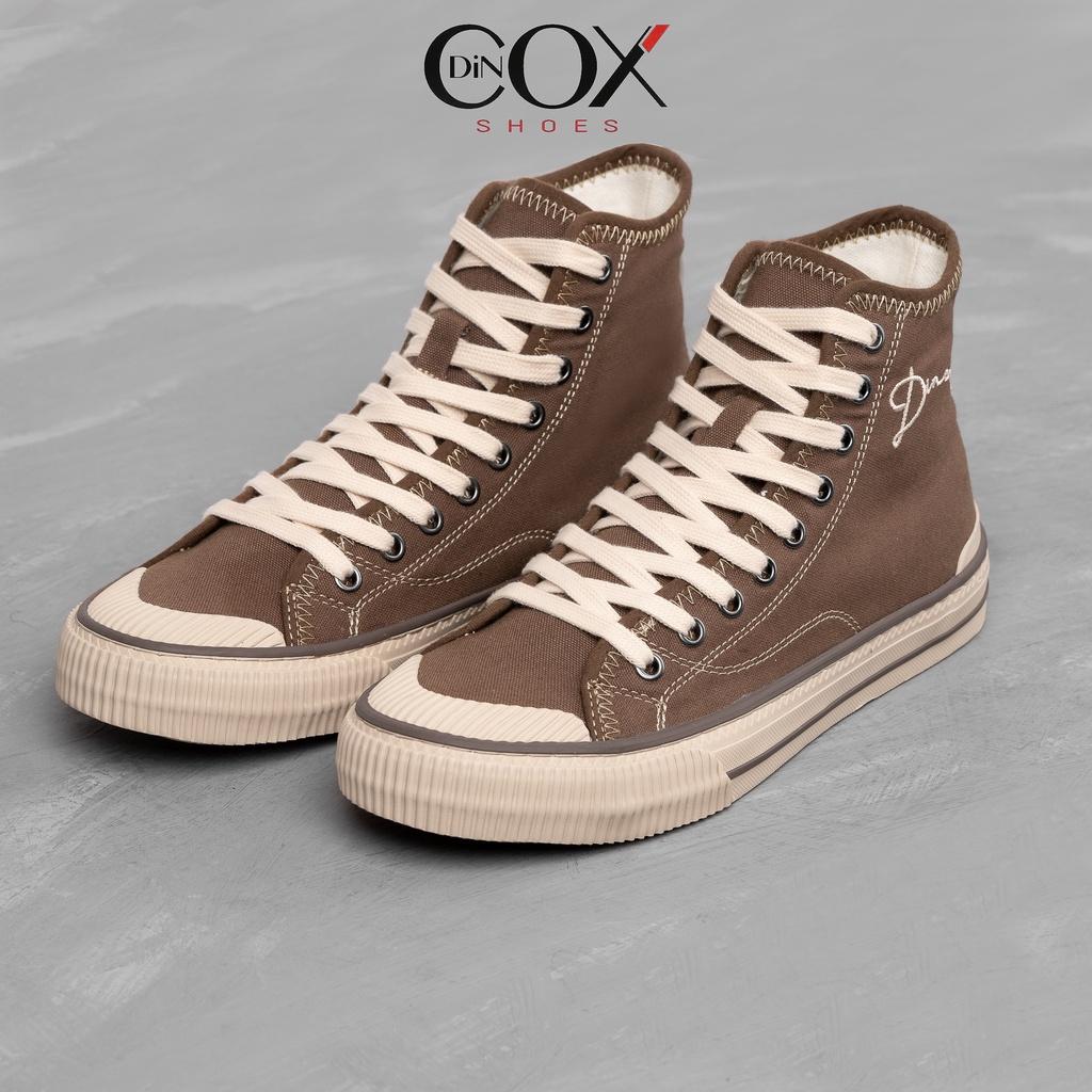 Giày Sneaker Vải Unisex DINCOX D21 Phong Cách Ấn Tượng Hi Chocolate - 44