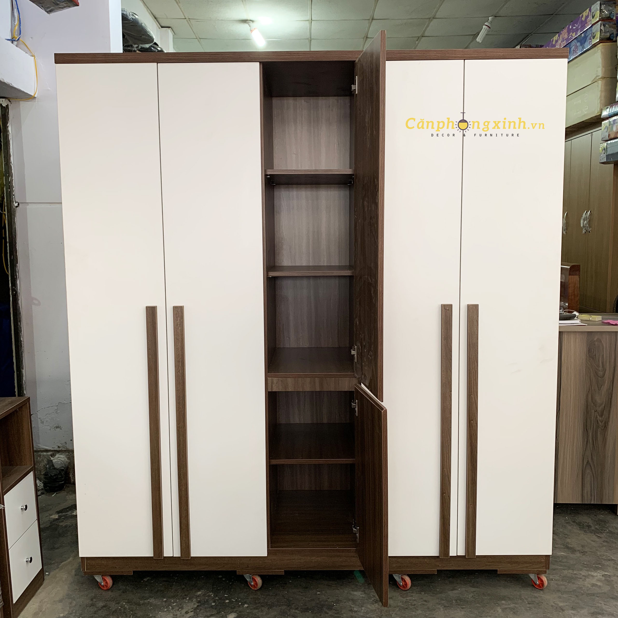 Tủ áo 5 cánh gỗ cn MDF CPX-T01