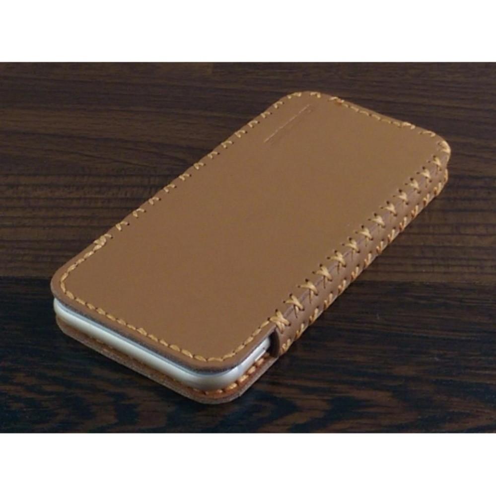 Bao Da Rút cho Iphone 7 Dạng Hộp da bò Màu Nâu