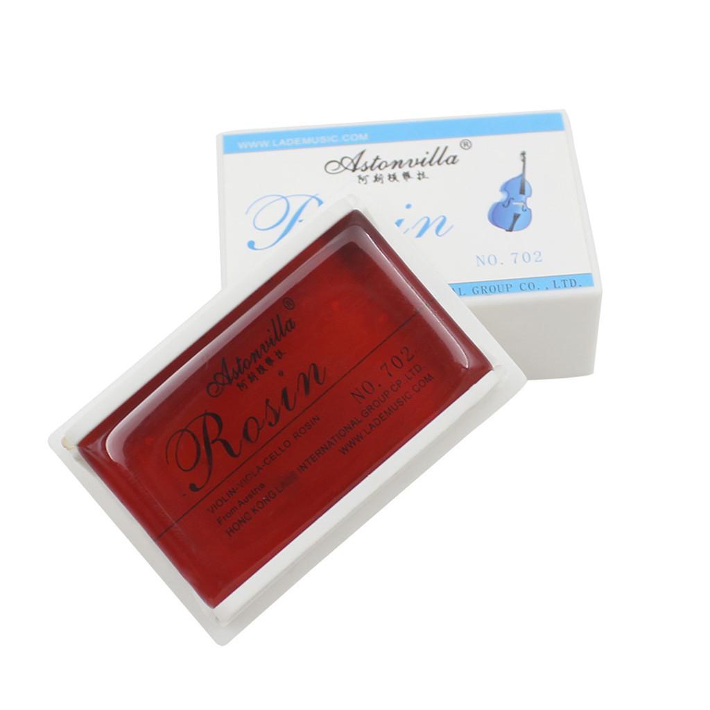 Portable Rosin For Violin Viola Cello String Instrument Resin Glassy Red
