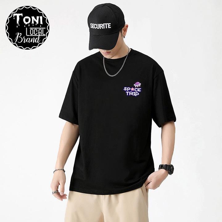 Áo Thun Tay Lỡ Local Brand SPACE TRIP Cotton 100 nam nữ Unisex (AT3040L - Ful Box - Kèm Video Ảnh Thật)